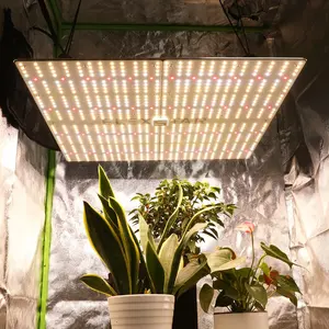 480W One Day Shipping Flexstar Samsung Official Partner Full Spectrum Smart Control Dimmable LED Grow Light for Tent