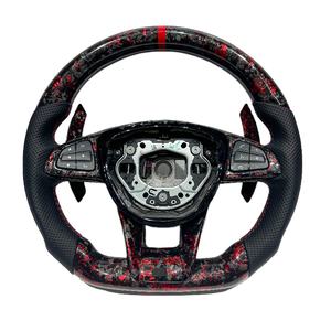 <span class=keywords><strong>Volante</strong></span> Deportivo de Fibra de Carbono Forjado Personalizado de Fábrica para Mercedes Benz <span class=keywords><strong>AMG</strong></span> W205 W204 W203 W212 W213 CLS W222 C300 - Product Image 1