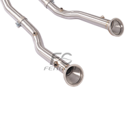 Tubería de Escape Recta para Ferrari F12 812 812GTS 6.2L, Acero Inoxidable, Tubos de Escape de Alto Rendimiento, Mejora de Potencia