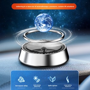 Modelo de Planeta Rotatorio Miniatura de Aleación Art <span class=keywords><strong>Deco</strong></span> con Temática de Marte, Adorno Creativo para Decoración de Coche y Escritorio - Product Image 2