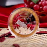 Ensemble de verrerie de luxe en gros avec bordure dorée, verres à vin et à eau en cristal sans plomb pour mariage, gobelets et tasses à boire