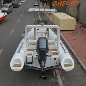Zhenbo Mới 115HP 4 Đột Quỵ Phía Ngoài Động Cơ Thuyền Động Cơ Sườn 580 Hypalon Inflatable Sườn Thuyền 580 - Product Image 3