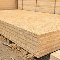 Panneau OSB3 en contreplaqué de peuplier et pin, finition mélamine, 4x8 pieds, 15 mm, certifié CE ISO9001, garantie 1 an, design moderne