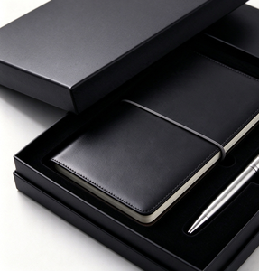 OEM Custom Luxury Rigid <b>Drawer</b> Gift Box with Sponge <b>Insert</b> for Notebook Pen Set Magnetic Closure gift boxes - Product Image 3