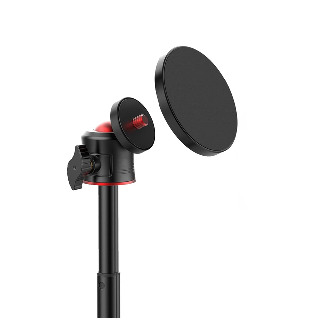 Metal Strong Magnetic Tripod Adapter 1/4" Mount for Magsafe iPhone 15 14 13 12 Series Selfie Stick Live Broadcast Tripod