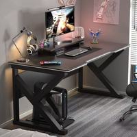 Bureau d'ordinateur confortable pour le jeu simple, idéal pour l'écriture des étudiants, la chambre ou le bureau