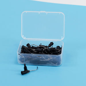 Cepillo <span class=keywords><strong>Dental</strong></span> negro desechable Smoothtip, punta de flujo, dispensador predoblado, suministro de equipos dentales de aguja - Product Image 1