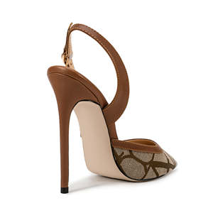 Sandalias de Tacón Elegantes y Clásicas para Mujer, con Punta en Pico y Espalda Descubierta, Ideales para Fiestas y Eventos al Aire Libre - Product Image 1