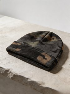 Casquette de cyclisme et d'alpinisme personnalisée avec logo réfléchissant, doublée en satin, pour le vélo et la randonnée, bonnet ajusté - Product Image 1