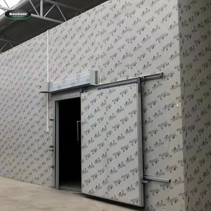 Tủ đông/lạnh/mát lạnh đơn vị lưu trữ phòng lạnh tủ lạnh <span class=keywords><strong>Container</strong></span> 100mm 150mm PU Bảng điều khiển bánh sandwich thép bảng điều khiển hệ thống làm mát - Product Image 3