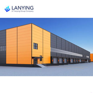 Structure en acier préfabriquée de conception moderne pour l'atelier économique d'entrepôt d'immeuble de grande hauteur garage de bureau d'appartement d'école - Product Image 1