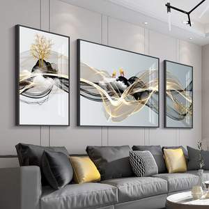 Nuovo elenco creativo tela di cristallo porcellana wall art pittura astratta <span class=keywords><strong>cervo</strong></span> per la decorazione domestica - Product Image 4