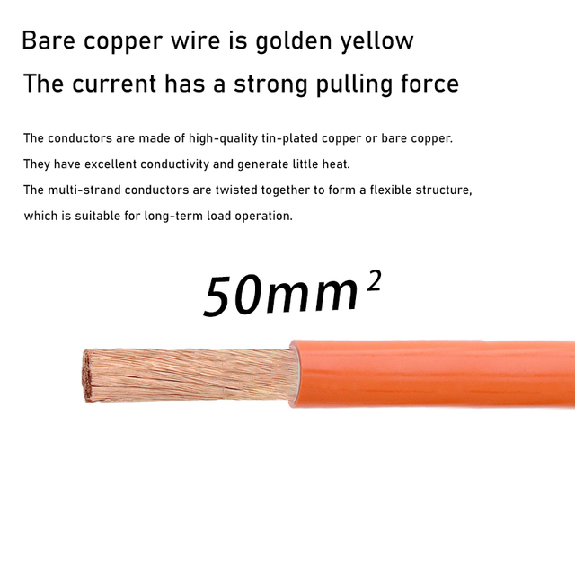 Stranded Copper EV High Voltage Cable Flexible Wear Resistant for Electric Van Power Line