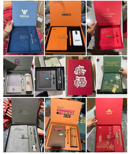 2026 New Custom Promotional Business <strong>Gift</strong> Sets Corporate Office Executive <strong>Gift</strong> Item With A5 PU Leather Journal Pen Thermos Flask - Product Image 2