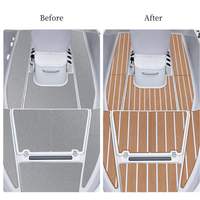 Tapis de sol de bateau en mousse EVA auto-adhésif antidérapant accessoires marins de pont de bateau tapis d'escalier de passerelle d'échelle de bateau pour marine