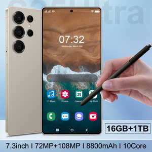 S25 Ultra Stylus Pen Telefono 5G 7.3" AMOLED 120Hz 108MP 8000mAh 16GB 1TB Cornice in Metallo Riconoscimento Facciale Senza Sensore Fotosensibile - Product Image 5