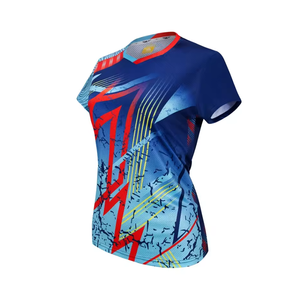 Chất lượng tốt nhất thoải mái thể thao thăng hoa 100% Polyester Vải dạo phố thoáng khí nhanh khô quần vợt Jersey - Product Image 6