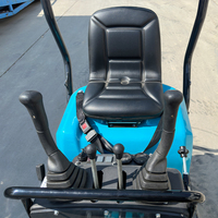 Mini-excavatrice diesel KADE 1,2T sur chenilles, moteur Koop, garantie 1 an, composants essentiels inclus