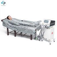 Appareil de pressothérapie et drainage lymphatique professionnel, combinaison amincissante, machine de compression d'air pour jambes et pieds, traitement corporel complet, prise AU