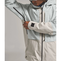 Ventes chaudes - Veste de ski pour homme personnalisée Resort Snow Plus - Veste de ski polyvalente 3L pour la montagne - Équipement OEM hautement respirant et imperméable pour homme