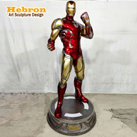 Sculpture personnalisée de Iron Man MK85 grandeur nature, statue de Iron Man MK85 pour la décoration