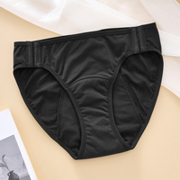 Ventes en gros de sous-vêtements menstruels pour femmes, 4 couches, imperméables, en coton, flux abondant, bikini, culotte détachable, respirante