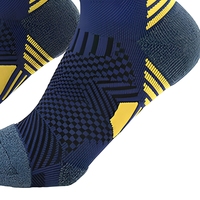 Chaussettes de course unisexes 3D à la mode, tricotées, antibactériennes, à séchage rapide, fonctionnelles pour l'extérieur, évacuant l'humidité, chaussettes de sport