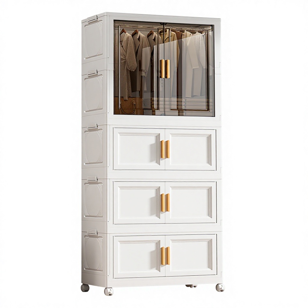 Boîte pliante 1 couche 3 couches crème et transparente