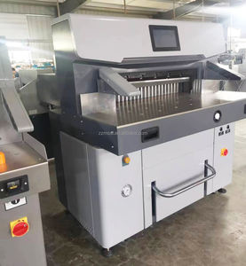 Cortador de bordes de papel para libros después de la prensa, bomba de aire, plataforma de bolas de aire, cortador de papel resistente - Product Image 6