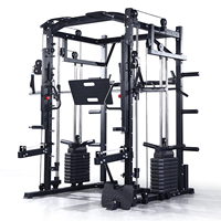 Musculation Fitness entraînement multi-fonction musculation Smith Machine puissance commerciale et Squat Rack Cage salle de sport à domicile