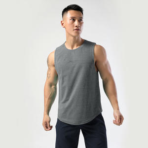 Gilet personnalisé d'été pour hommes, anti-transpiration, sportif, sans manches, haut de performance à séchage rapide, pour l'entraînement - Product Image 6