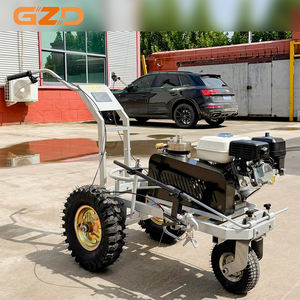 Macchina per Segnaletica Stradale a Spruzzo Freddo a Benzina GZD con Motore 5.5/6.5HP, Macchina per Verniciatura Stradale e Tracciamento Linee - Product Image 3