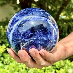 Esfera de Cristal de Sodalita de Estilo Bohemio de Alta Calidad al por Mayor para Decoración del Hogar Única y Regalos Navideños - Product Image 5