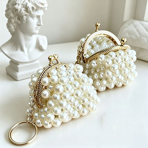 Recuerdos Personalizados para Fiestas de Boda, Regalos para Invitados de la Despedida de Soltera, Mini Bolsas de Perlas, Llaveros, Recuerdos para la Recepción de la Boda - Product Image 1