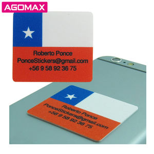 Autoadhesivo de microfibra para teléfono móvil, limpiador de pantalla, pegatinas, muestras gratis - Product Image 5