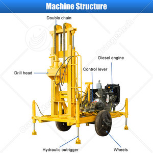 Machine de forage de puits d'eau portable ORME, prix du matériel de forage géotechnique au sol - Product Image 2