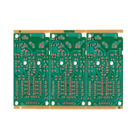 Services de fabrication de conception de PCB simple face personnalisés Assemblage de carte de circuit imprimé à LED FR-4 à 4 couches avec services imprimés en usine