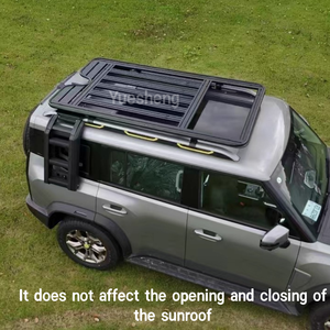 Portaequipajes de Techo <span class=keywords><strong>para</strong></span> <span class=keywords><strong>Auto</strong></span>, Plataforma de Aluminio <span class=keywords><strong>para</strong></span> Equipaje, Portaequipajes <span class=keywords><strong>para</strong></span> Jetour T1, Accesorios <span class=keywords><strong>para</strong></span> Portaequipajes de Techo - Product Image 2