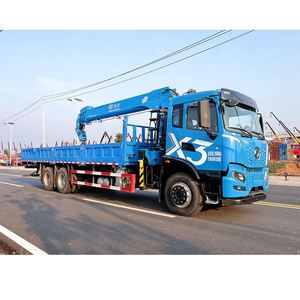 รถบรรทุกติดเครนยกของ Dongfeng X3 ขนาด 6*4 พร้อมเครนบูมตรง 12 ตัน กำลังสูง สตาร์ทเร็ว สำหรับงานวิศวกรรมเทศบาล - Product Image 2