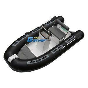 Qingdao Rassembler 11.8ft <span class=keywords><strong>pas</strong></span> <span class=keywords><strong>cher</strong></span> hypalon bateau pneumatique semi-rigide petit canot pneumatique avec CE RIB360B - Product Image 1