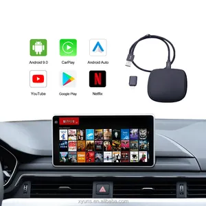 CP-450 Kotak Mini MultimedIa Mobil Mendukung Aplikasi Pasang Google Play Store Youtube Wireless Carplay 2.4G 5G Wifi/OEM