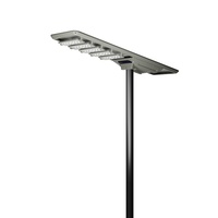 Farola Solar LED Regulable CHZ con Tecnología de Iluminación Adaptativa, Lámpara para Exteriores