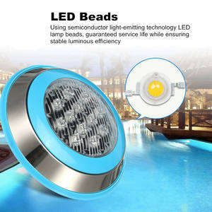 DMX512การควบคุมโปรแกรม RGB ติดผนังสระว่ายน้ำแสงสแตนเลส18W 24W 36W 12V 230มม. 300มม. จากซ้ายไปขวาขึ้น<span class=keywords><strong>ลง</strong></span> - Product Image 4