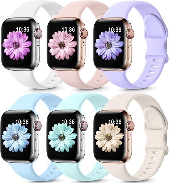 Hot Sale Arrival Silicone Smart Watch Accessories Bands Straps for IWatch Strap Series Ultra 8 7 6 5 4 3 2 1 SE