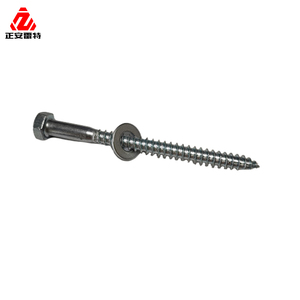 Zhenanleite Hex Head Self Tapping <b>Screw</b> Metric Coarse Thread Zinc Plated Carbon Steel Class 8.8 - Product Image 5