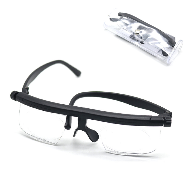 B085 Wholesale Focus Magnification Reading Glasses Adjustable Lens Correction Glasses Reading Glasses