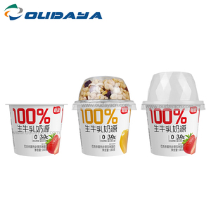 Hộp đựng kem nhựa có nắp ngũ cốc, thành đơn, chất liệu PP PET cấp thực phẩm, 320ml, không mùi, có thể tùy chỉnh logo, Quảng Đông - Product Image 6