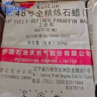Cire de paraffine entièrement raffinée Sinopec Kunlun CAS 8002742, cire de paraffine semi-raffinée Shanghai Gaoqiao 48-50