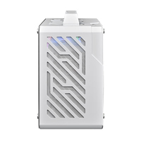 Lovingcool Portable Desktop Computer With M-ATX/ITX Case RGB Full Tower Cabinet for Mini Pc Case Tempered Glass Transparent Case