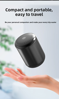 Altavoz TWS de Plástico con Doble Controlador, Resistente al Agua y al Polvo IPX4, 5.1, 5W, Bajos Potentes, Mini LED RGB, Control por Voz, para Exteriores